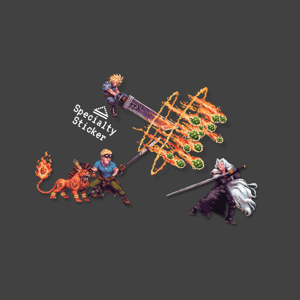 Final Fantasy-inspired sticker pack