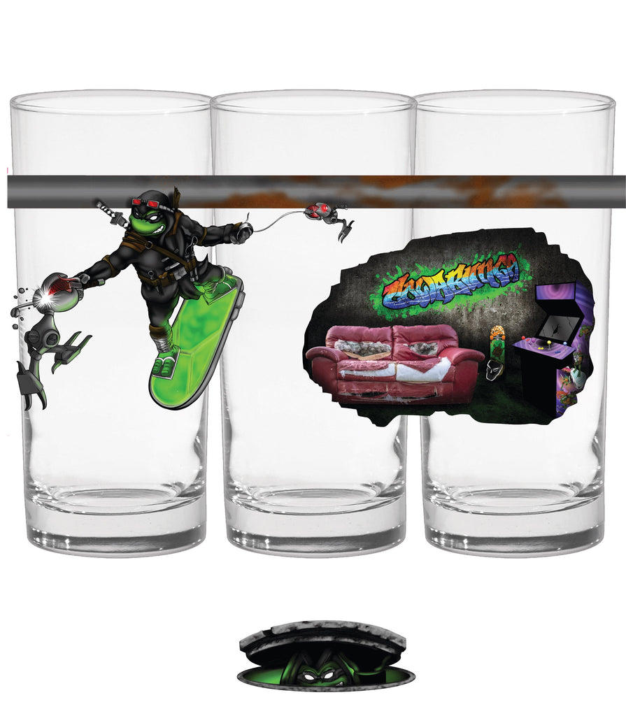 Heroes in a Hop Shell V3 (2 Glass Set)