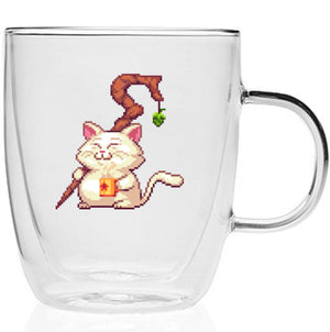 Synthzu Cat Double Walled Mug